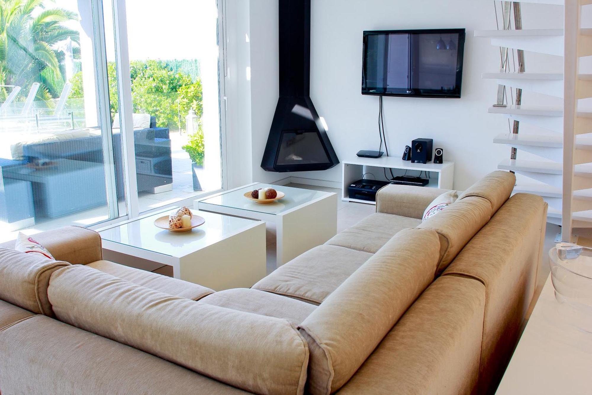 V196 Villa Brisa By Menorcarentals Villas Son Bou Ngoại thất bức ảnh